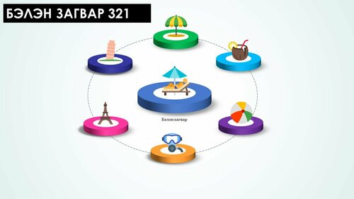 Powerpoint бэлэн загвар. Инфографик. Агуулгад тохиромжтой