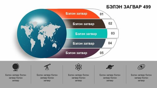 Тайлан сургалтад ашиглах template