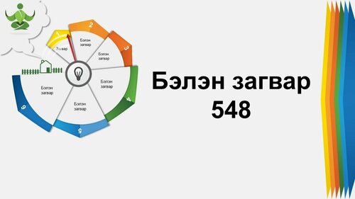 Powerpoint бэлэн загвар. Инфографик. Агуулгад тохиромжтой