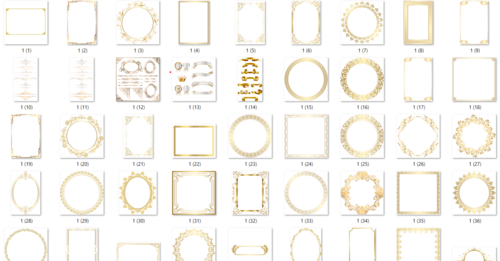 Хүрээнүүд /Gold Border/