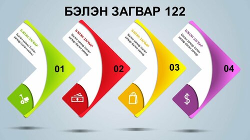 Powerpoint бэлэн загвар. Инфографик. Агуулгад тохиромжтой