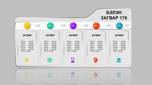 Powerpoint бэлэн загвар. Инфографик. Агуулгад тохиромжтой