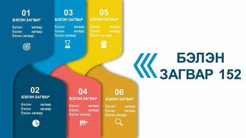 Powerpoint бэлэн загвар. Инфографик. Агуулгад тохиромжтой